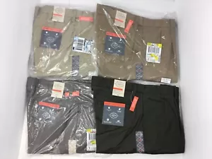 Pantalones chinos para hombre St Johns Bay cómodos y fáciles de ajustar sin preocupaciones talla 36x32 colores múltiples - Imagen 1 de 10
