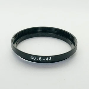 STEP UP ADAPTER 40.5MM-43MM STEPPING RING 40.5MM TO 43MM 40.5-43 FILTER ADAPTOR - Picture 1 of 1