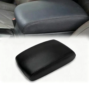 Console Lid Armrest Cover Leather Black Accessories For Infiniti FX35 2009-2012 - Picture 1 of 8