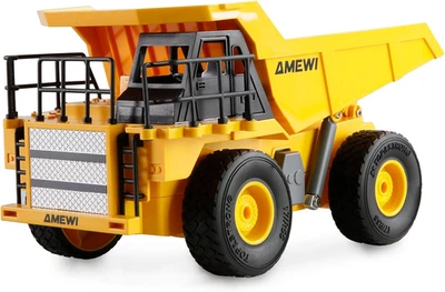 Ribaltabile 9 Canali 1:24 RTR Telecomandato RC Camion Cantiere Bambino Da 6 Anni - Immagine 1 di 4