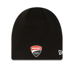 Gorro negro con logotipo de motor de goma Ducati Corse - Imagen 1 de 6