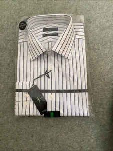 Men’s Jaspers Conrad Tailored Fit Shirt Size 16 1/2 42cm - Picture 1 of 2