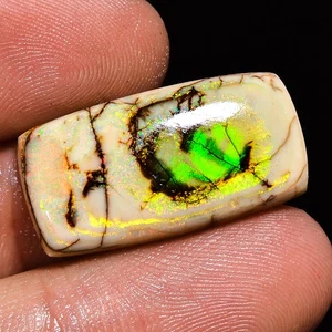 Sterling MONARCH OPAL cushion shape loose gemstone 9.75 Cts. (12 x 24 x 04 mm) - Picture 1 of 7