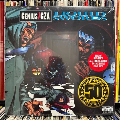 GZA / GENIUS - LIQUID SWORDS (CLEAR VINYL 2LP) 1995 / 2023!!  WU-TANG CLAN / RZA - Image 1 of 3