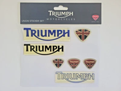 Triumph Motorcycle Decal Stickers Union Set MSTS12157 - 70% Complete - Image 1 of 3