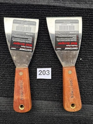 "Raro raspador de pared hoja flexible Sears Craftsman Usa Nos de 2 piezas 3"" de ancho 42027" Foto 1 de 4