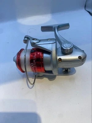 Mulinello da spinning ING2000 argento/rosso - Immagine 1 di 3