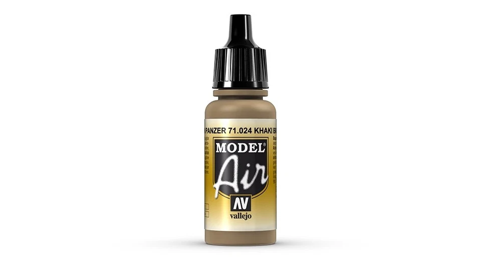 (VAL024) - AV Vallejo Model Air 17ml - Khaki Brown