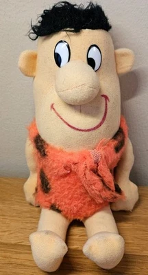 Muñeca de peluche Knickerbocker Fred Flintstone 1972 vintage de 12" Foto 1 de 4