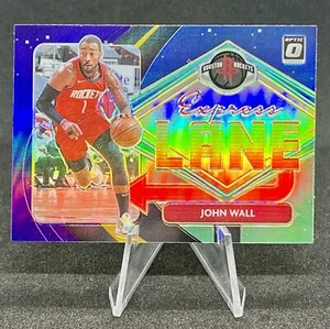 John Wall 2020-21 Panini Donruss Optic - Express Lane Purple Prizm #16 - Bild 1 von 2