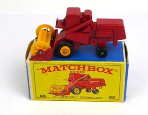 Matchbox Lesney -- 65 CLAAS COMBINE HARVESTER -- Orig Box -- OVP - Picture 1 of 3