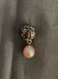 Auténtico Dije Colgante Perla de Corazones Pandora en Caja de Regalo 791017PNP NUEVO - Imagen 1 de 8