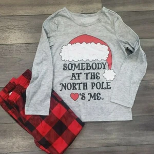 Justice Christmas Pajamas Girls Sz 6/7 - Picture 1 of 4