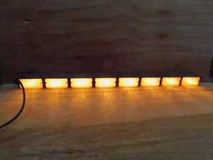 Federal Signal Signal Master / Arrow Stick, Halogen, Amber 39-1/2", used. - Picture 1 of 8