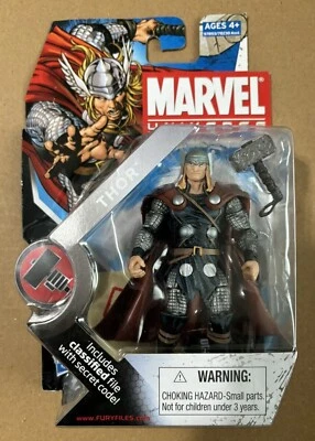 Hasbro Universo Marvel Thor Serie 2 #012 Código Secreto 4.75 En 2009 Loki Avengers Foto 1 de 4