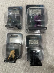 FOUR NEW Arkham Horror Monsters Figures Pharaoh, Wailing Writher, Nightgaunt - Picture 1 of 10