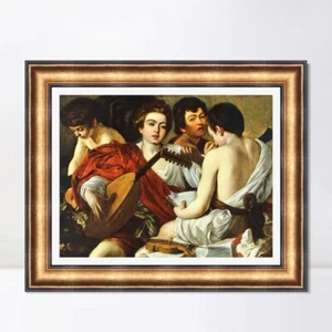 Framed Canvas Giclee Print Series#022 by Michelangelo Merisi da Caravaggio - Picture 1 of 16