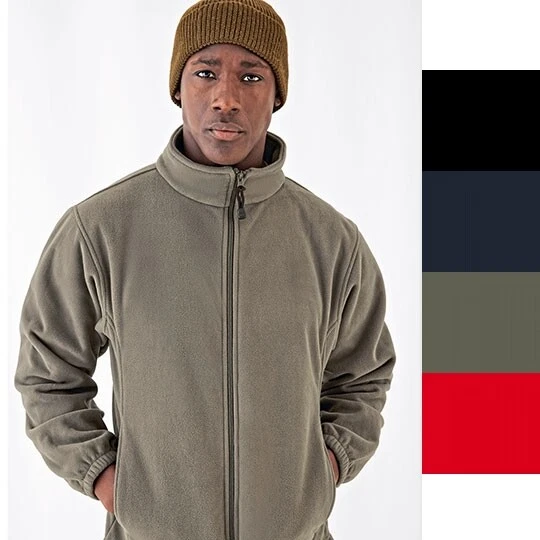 B&C Unisex Fleece WindProtek FU749 Damen Herren Jacke NEU - Bild 1 von 1