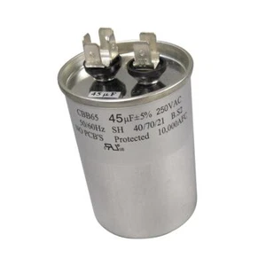 CBB65 Condensatore di corsa 45uF 45MFD 45 uF MFD uF/MFD 250VAC 250V AC SH B.S2 CAP - Foto 1 di 4