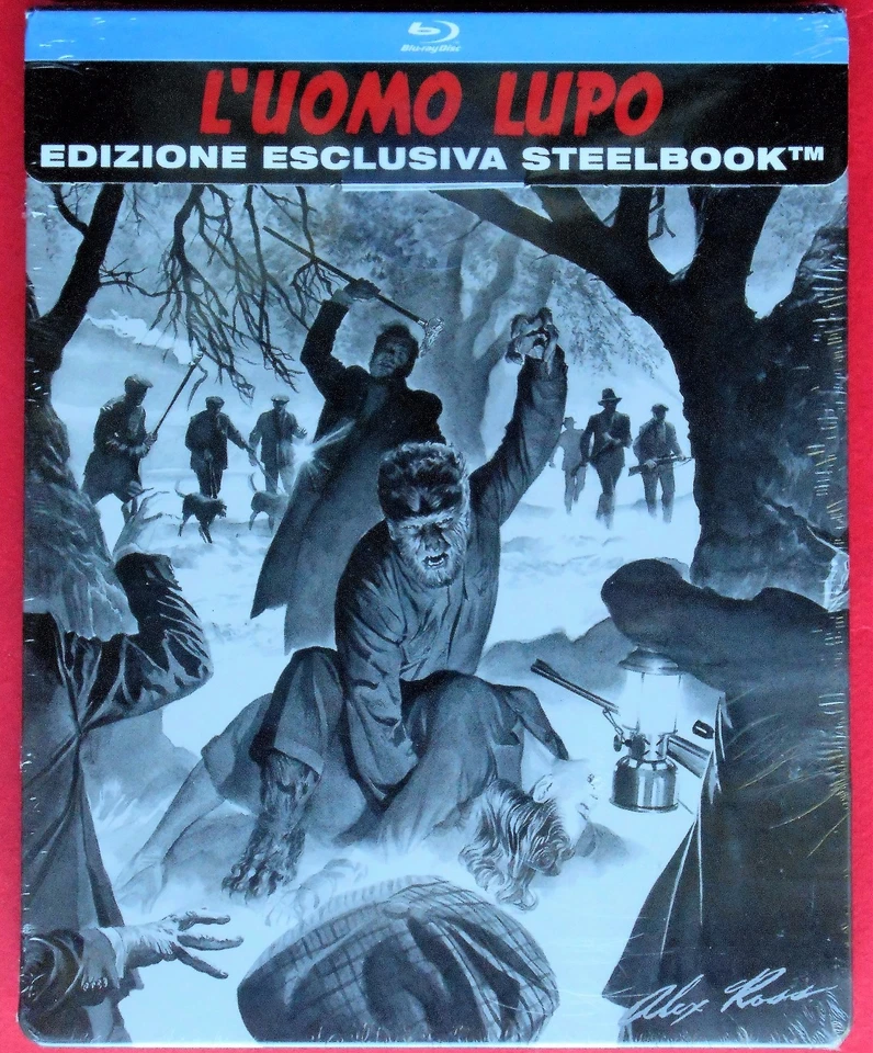 Blu ray Disc Steelbook the Man Lupo Wolf Rare Metalbox Alex Ross Horror D - Image 1 of 1