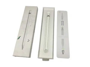 Apple Pencil 1. Gen + Ersatzspitze + USB-C Adapter - Afbeelding 1 van 2