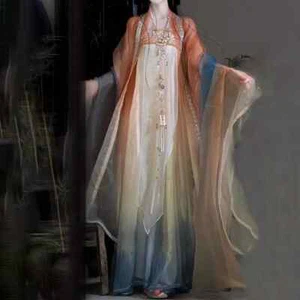 Chinese Hanfu Dress Women Cosplay Costume Party Outfit Chinese Hanfu Dress - Picture 1 of 16