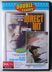 DIRECT HIT & THE UNDERGROUND DVD MOVIE DOUBLE FEATURE John Forsyth & Jeff Fahey - Picture 1 of 4