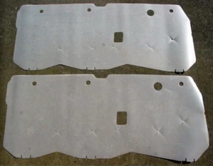 1978-1988 Monte Carlo Cutlass El Camino 2dr Die Cut Mylar Door Water Shields - Bild 1 von 1