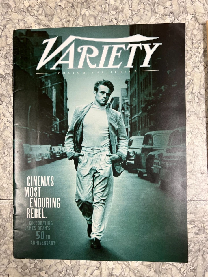 VARIETY SPECIAL ISSUE-JAMES DEAN'S 50TH ANNIVERSARY-MINT W/DISC SALE Foto 1 de 1