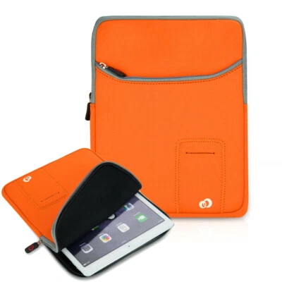 For 12" Apple iPad Pro / iPad Orange Padded Carry Case Tablet Soft Sleeve Cover - Image 1 of 4