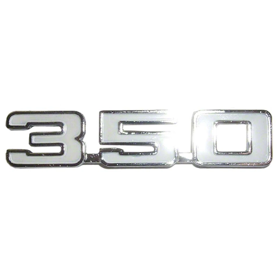 New Goodmark Fender Emblem '350' Fits 1970-1974 Chevrolet Nova GMK4012130703 - Imagem 1 de 1