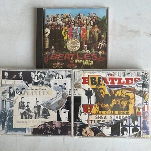 3- The Beatles CDs Lonely Hearts Savage Young Good used Condition - Picture 1 of 4