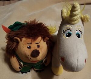 Disney Toy Story Plush LOT Buttercup Unicorn 9" & Mr. Pricklepants 7" Pixar