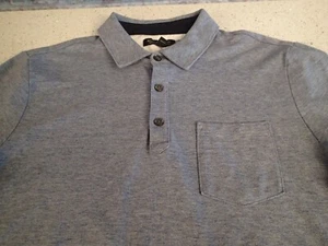 Mens Large (L) Light Blue Banana Republic Performance Polo Short Sleeve Nice - Picture 1 of 5