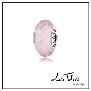 Charm Murrina Rosa De Vetro De Murano Plata 925 - Les Folies (Modelo Pandora) - Imagen 1 de 8