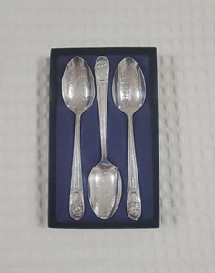 VTG IS Presidential Commemorative Spoons Set Unit 1 Washington, Adams, Jefferson - Picture 1 of 6