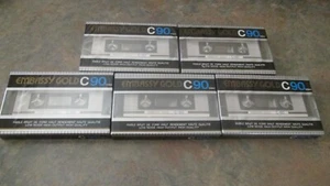 Lote de 5 cintas de casete Embassy Gold C90 (NUEVAS) - Imagen 1 de 5
