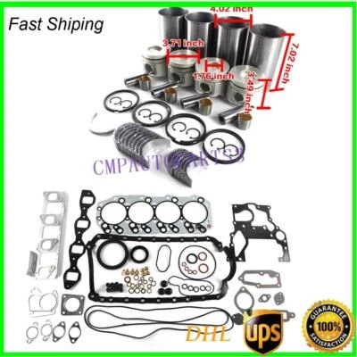 4JH1TC Engine Rebuild Kit for Isuzu 3.0L 2999 ccm HOLDEN RODEO PICKUP TRUCK 2002 - Imagem 1 de 4