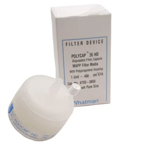 Whatman 6703-3650 Polycap HD PP Capsule Filter Polypropylene, 5.0µm Pore Size - Picture 1 of 6