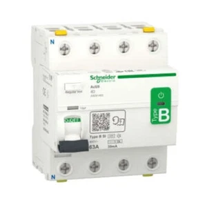 Fi Switch All Current Sensitive Type B Schneider A9Z61463 IID 4P 63A 30MA - Picture 1 of 1