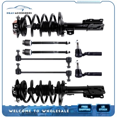 Front Sway Bar Tie Rod Strut For Chevrolet Malibu 2004-2012 Pontiac G6 - Imagem 1 de 4