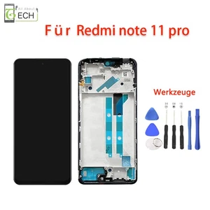 Für Xiaomi Redmi Note 11 Pro 4G / 5G LCD Display Rahmen Touchscreen - Bild 1 von 4