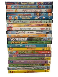 21 DVD Lot Toddler Childrens Favorites Nickelodeon Sesame Street Curious George  - Bild 1 von 5
