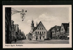 Lauf a. d. Pegnitz, Marktplatz, Ansichtskarte  - Picture 1 of 2