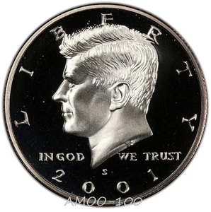 Medio dólar Kennedy 2001 S Proof - Imagen 1 de 2