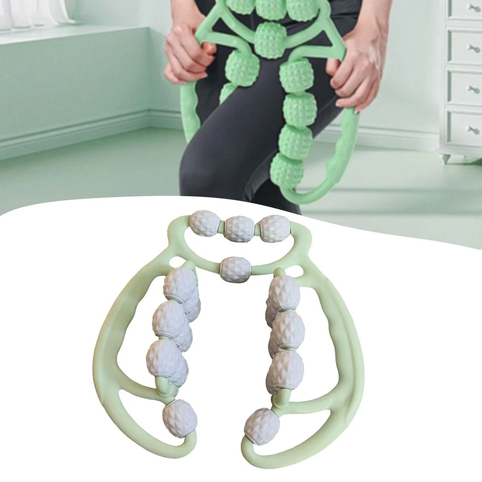Herramienta de masaje de piernas para relajar músculos apretados ancho ajustable resistente fascia de 24 ruedas Foto 1 de 1