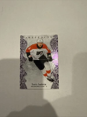 25-26 ARTIFACTS PURPLE TRAVIS SANHEIM /25 SSP! - Image 1 of 3