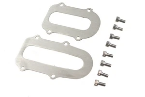 Polished Stainless Steel Rear Axle Protector Plates, For Replica rigid frames - Picture 1 of 1