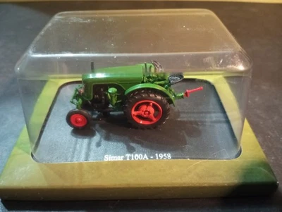 Modellino Die cast Trattore Hachette Simar T100A 1958 1/43 (TAT18) - Immagine 1 di 3