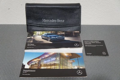 Mercedes-Benz Clase E 2017 manual del propietario con estuche envío gratuito Foto 1 de 2